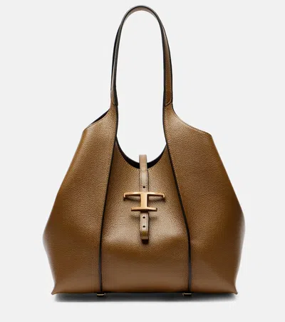Tod's T Timeless Leather Tote Bag