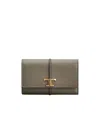 Tod's T Timeless Wallet In Leather In Brown