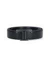 Tod's Xcmcqr55108rjv New T Belt P.35 Vers. 2 Fasciata In Black