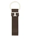 Tod's T Timeless Logo Keychain