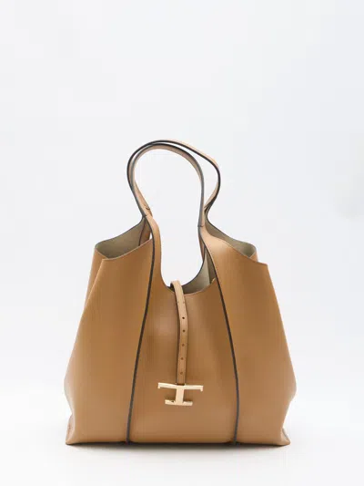 Tod's T Timeless Medium Shopping Bag
