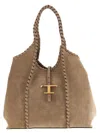 Tod's T Timeless Medium Shoulder Bag In Brown
