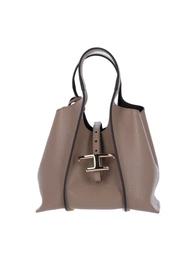 Tod's "t-timeless" Mini Bag In Brown