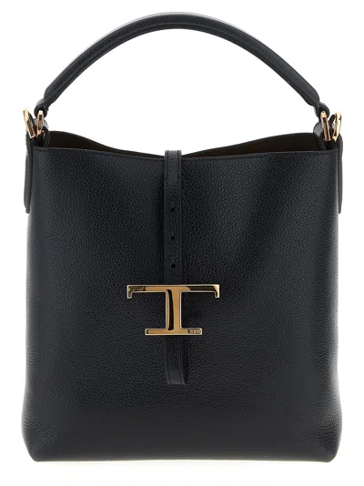 TOD'S T TIMELESS MINI BUCKET BAG