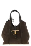 Tod's T Timeless Mini Shopping Bag In Brown