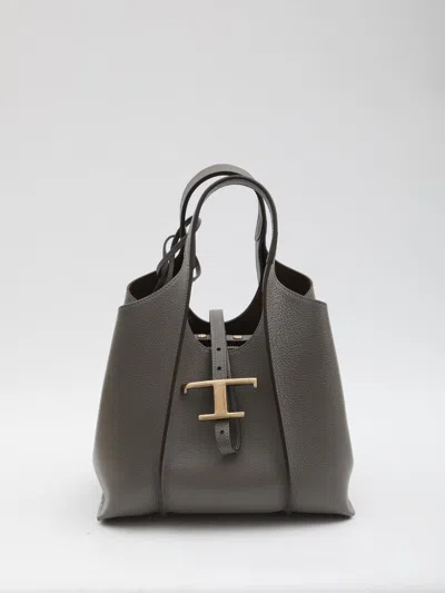 TOD'S T TIMELESS MINI SHOPPING BAG