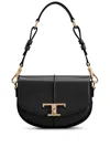Tod's T Timeless Mini Shoulder Bag In Black