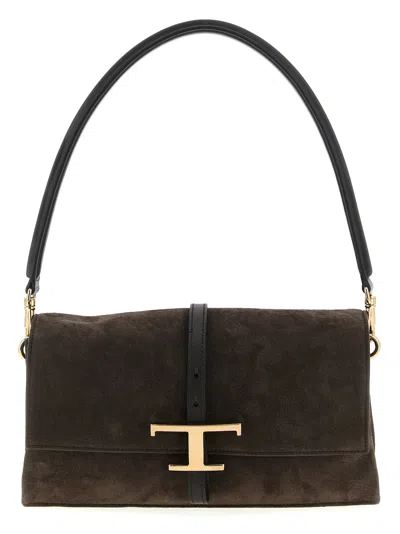 TOD'S T TIMELESS MINI SHOULDER BAG