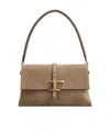 Tod's T Timeless Mini Shoulder Bag In Brown