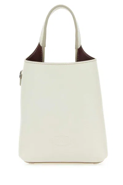 TOD'S T-TIMELESS PENDANT DETAILED MICRO TOTE BAG