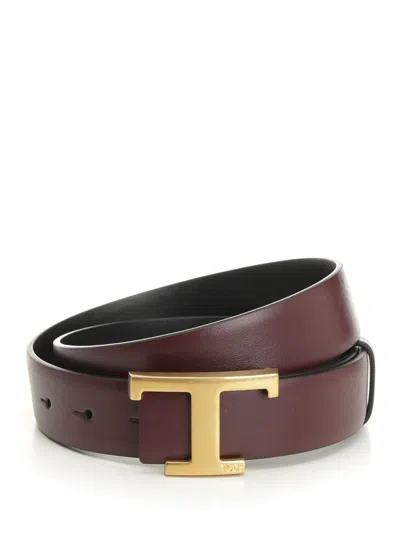 Tod's T Timeless Reversible Belt
