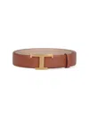Tod's Women's Reversible Belt | Size 90 | Xcwtsb10100 In Brown