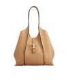Tod's T Timeless Shopping Bag In Leather Small