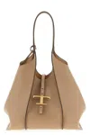 Tod's 't Timeless' Shopping Bag In Sand