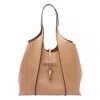 Tod's T Timeless Shoulder Bag In Brown
