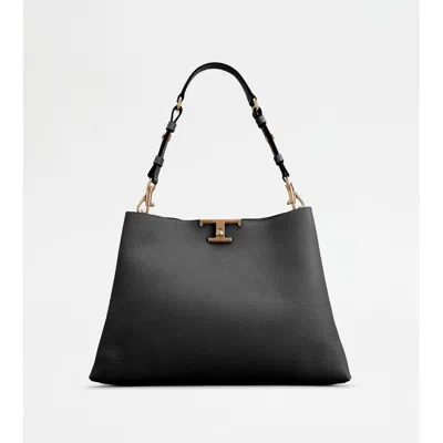 Tod's T Timeless Shoulder Bag In Leather Medium