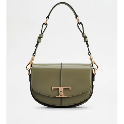 Tod's T Timeless Shoulder Bag In Leather Mini