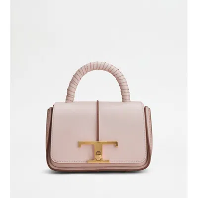 Tod's T Timeless Shoulder Bag In Leather Mini
