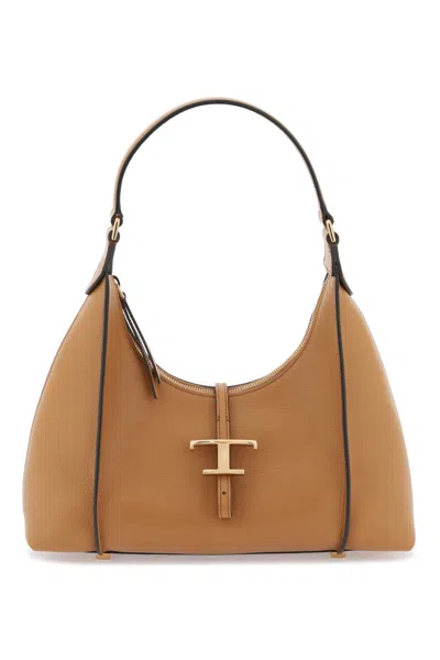 Tod's T Timeless Schultertasche In Kenia Scuro (brown)
