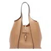 Tod's Tods T Timeless Shoulder Bag In Sand