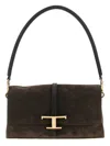 Tod's Mini T Timeless Suede Shoulder Bag