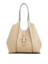 Tod's Bolsa De Hombro In Color Carne Y Neutral
