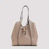 Tod's T Timeless Shopping Small Bag In Nude
