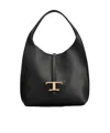 Tod's T Timeless Small Shoulder Bag In Black
