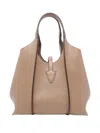 Tod's T-timeless Tote Bag In Neutral