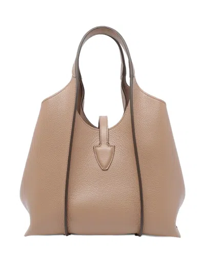 Tod's T-timeless Tote Bag In Neutral