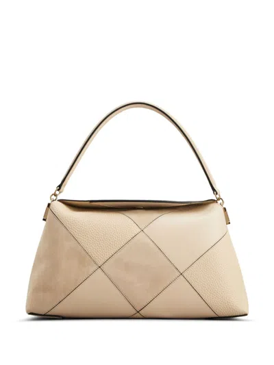 Tod's T Timeless Tote Bag In Neutral