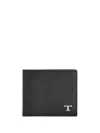 Tod's T Timeless Wallet In Black