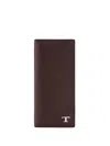 Tod's T Timeless Wallet In Brown
