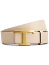 Tod's T Timless Reversible Leather Belt In Brown