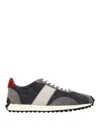 Tod's Gommino Panelled Low-top Sneakers In Blue