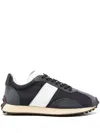 Tod's Low Top Sneakers In Midnight Blue/white In Blue