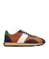 Tod's Gommino Leather Sneakers In Multicolor