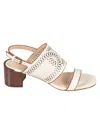 TOD'S T55 CATENA SANDALS