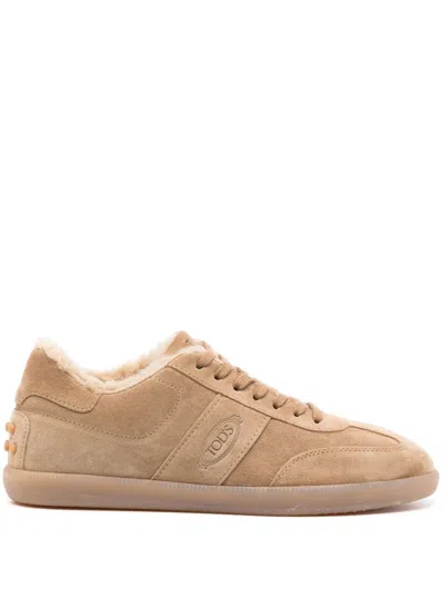 Tod's Tabs Sneakers In 褐色