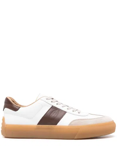 Tod's Tabs Sneakers In White