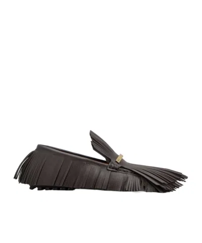 Tod's Tassel Business Dress Shoes In Black