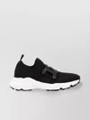 Tod's Tech Fabric Sneakers Chain Accessory