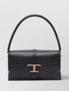 Tod's Textured Finish Shoulder Bag With External Pocket
