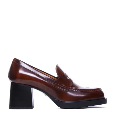 Tod's Thick Heels In Black