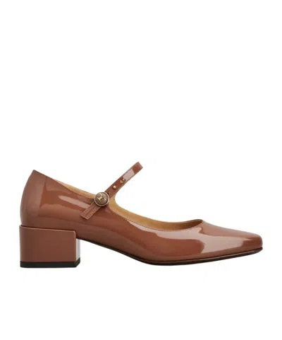 Tod's Thick Heels In Brown
