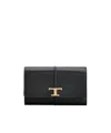 Tod's Three-fold Wallet In Black