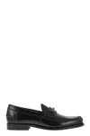 TOD'S TIMELESS BLACK LEATHER LOAFERS FOR MEN
