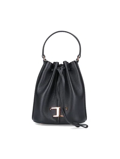 Tod's Timeless Bucket Bag In Black
