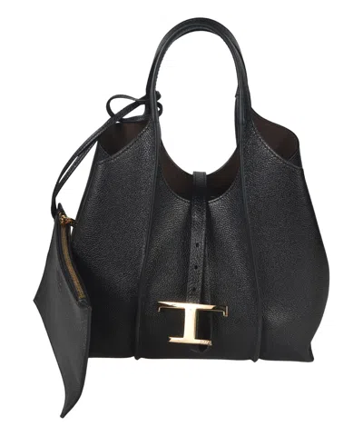 Tod's Timeless Handbag In Black