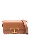 Tod's Mini T Timeless Cross Body Bag In Brown